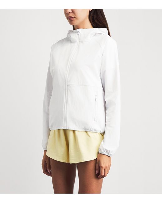 vuori White Renew Trainer Shell Jacket