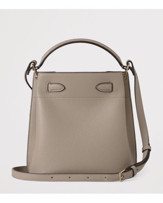 Mulberry Brown Leather Islington Bucket Bag