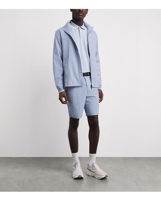 Bogner Blue Water-Repellent Varan Shorts for men