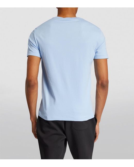 Polo Ralph Lauren Blue Pima Cotton T-shirt for men