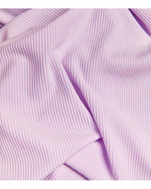 Skims Purple Soft Lounge Long Slip Dress