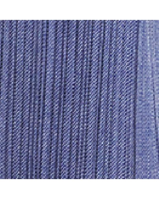 Pleats Please Issey Miyake Blue Short-Sleeve Cotton Denim Jumpsuit