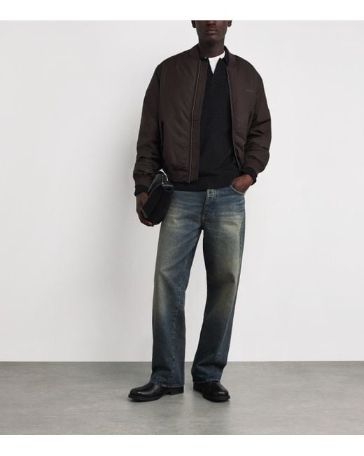 Represent Brown Smart Bomber Jacket for men