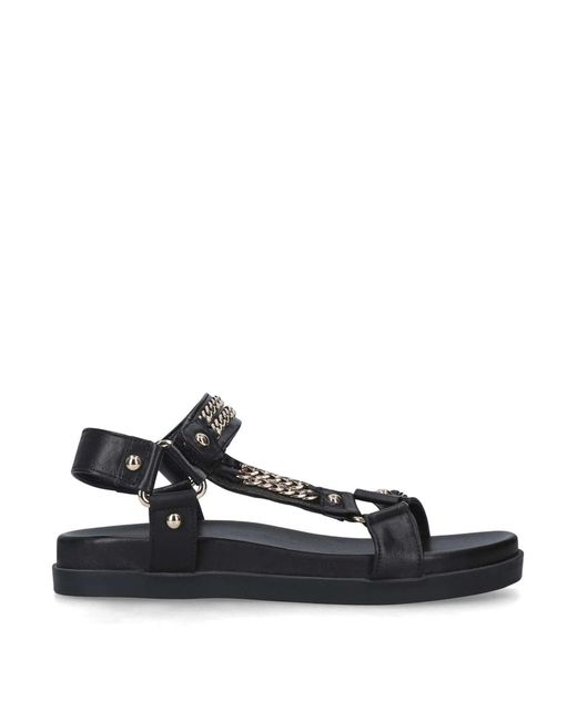 carvela black sandals