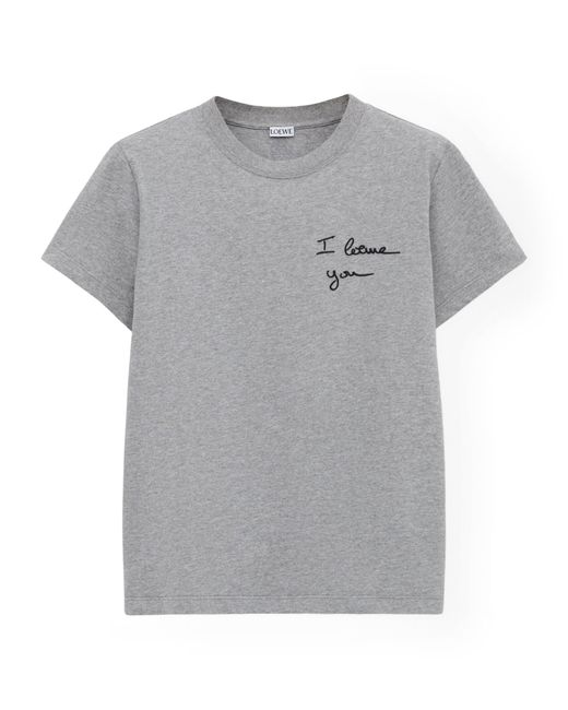 Loewe Gray I You Tshirt