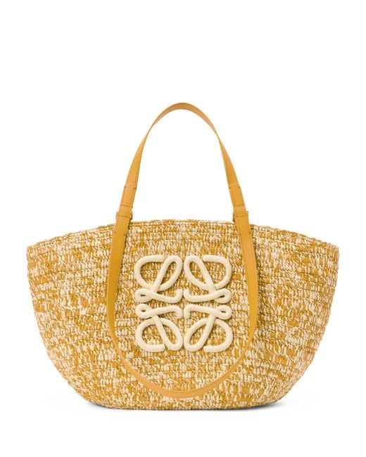 Loewe Metallic X Paula's Ibiza Medium Eclipse Basket Bag