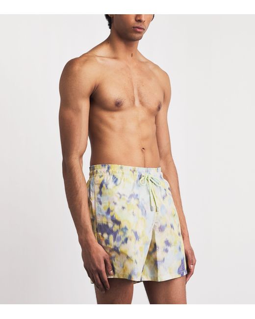 Vilebrequin Green X Maison Bucol Moopea Swim Shorts for men