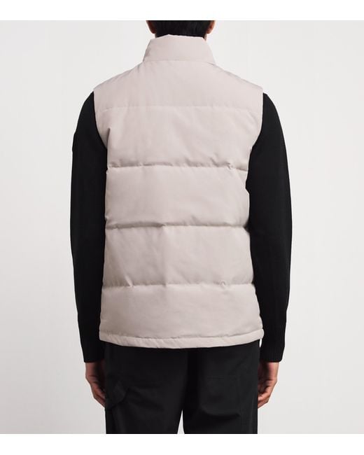 Canada Goose White Down-Filled Freestyle Crew Gilet for men