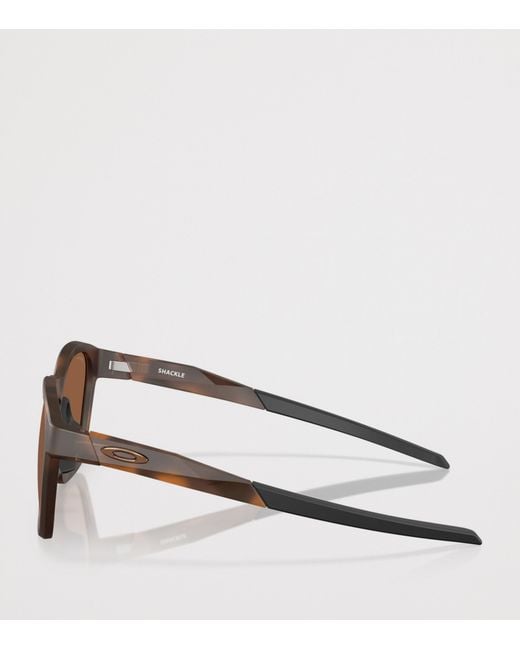 Oakley Brown Shackle Square Sunglasses