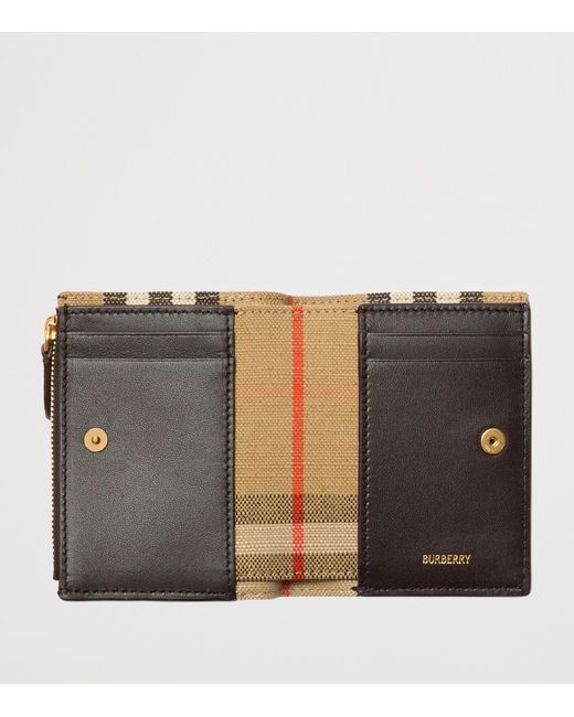 Burberry Black Leather Bloomsbury Wallet