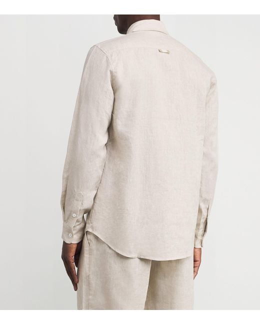 CHE White Linen Shirt for men
