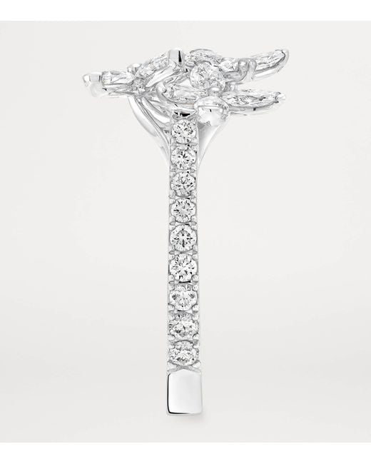 Graff White And Diamond Butterfly Ring