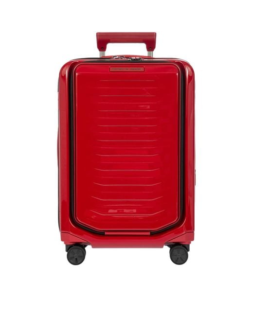 Porsche Design Red Roadster Hardcase Trolley Suitcase