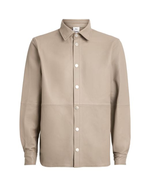 Won Hundred Natural Lambskin Adriel Shirt for men