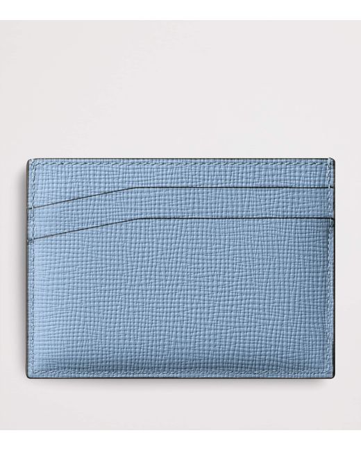 Cartier Blue Leather Losange Card Holder for men