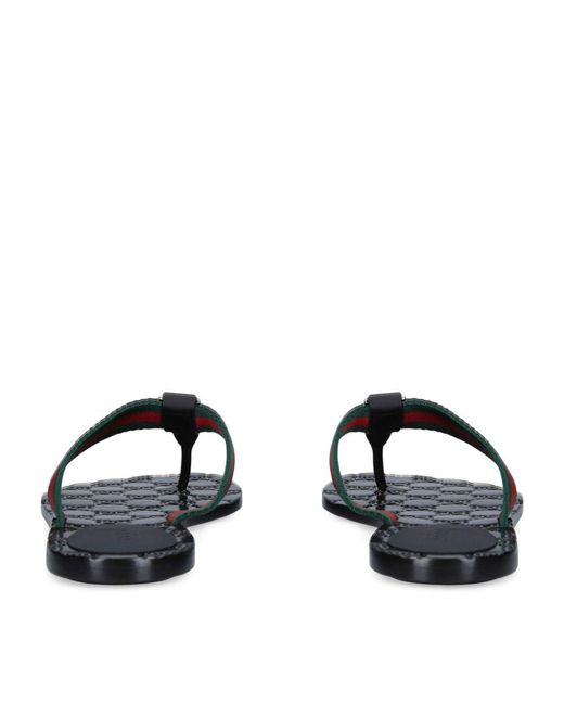 gucci kika thong sandals