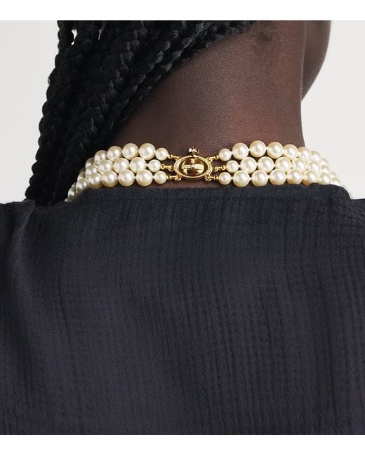 Vivienne Westwood Natural Broken Pearl Necklace
