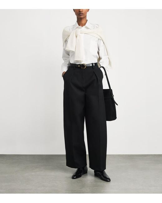 Harrods Black Leather Belt