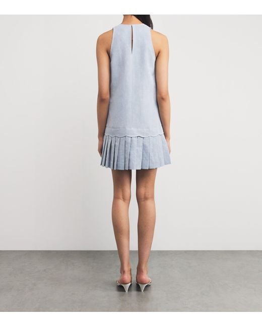 claudie pierlot pleated mini dress CLAUDIE PIERLOT Pleated Mini Dress