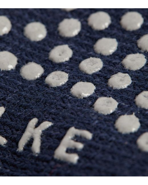 Falke Blue Cuddle Pad Socks