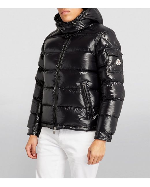 Moncler Black Maya Puffer Jacket for men