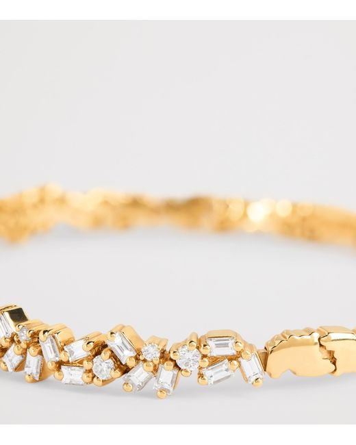 Suzanne Kalan Natural And Diamond Classic Sparkler Bangle