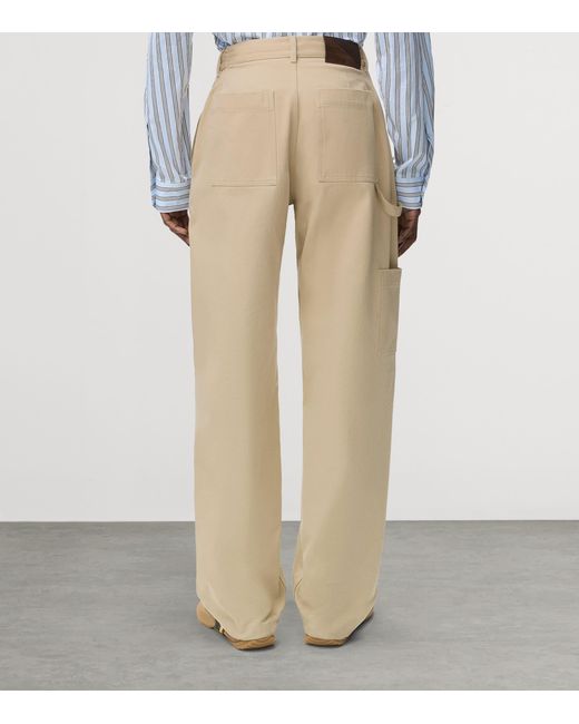 Loewe Natural Straight-Leg Trousers for men