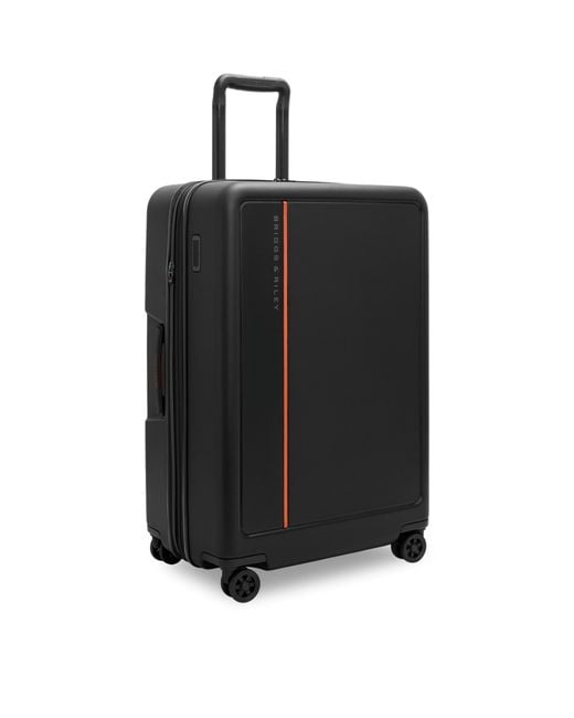 Briggs & Riley Black Zdx Hard Expandable Spinner Suitcase