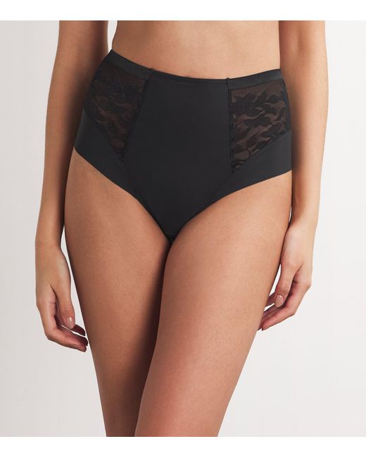 Fantasie Black High-Waist Illusion Briefs