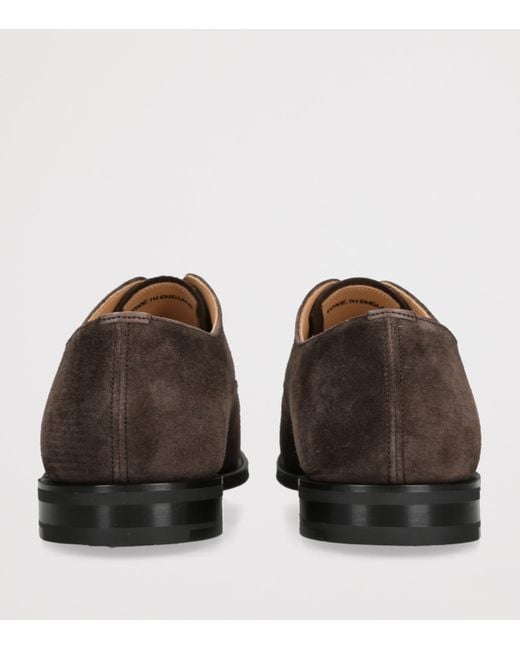 Church's Brown Suede Consul 2.0 Oxford Shoes for men