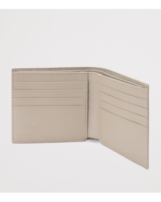 Loewe Natural Leather Puzzle Edge Wallet for men
