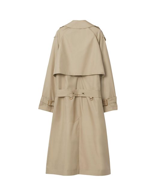 Burberry Natural Silk Trench Coat
