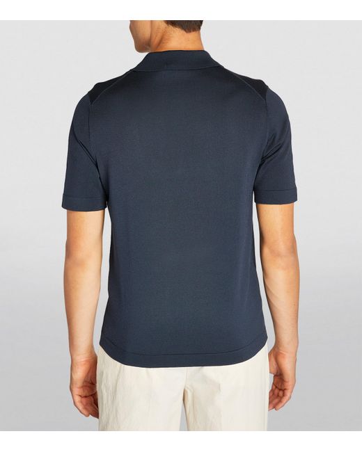 Sandro Blue Polo Shirt for men
