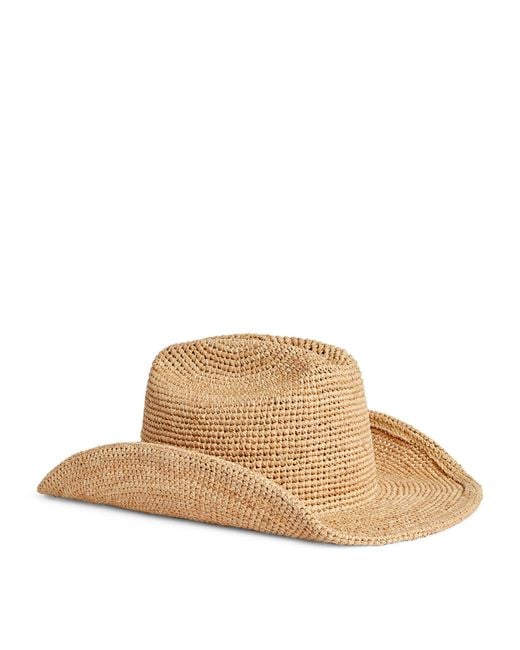 Lack of Color Brown Raffia Cowboy Hat