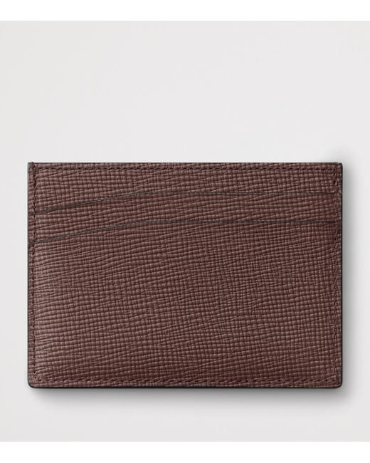 Cartier Brown Leather Losange Card Holder for men