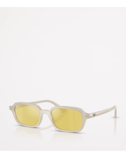 Ray-Ban Yellow Rb4455 Zuri Bio-Based Sunglasses
