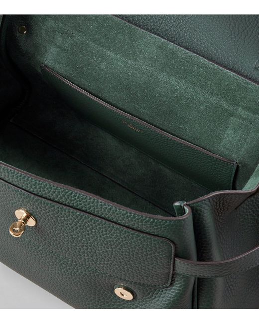 Mulberry Green Leather Alexa Cross-Body Bag
