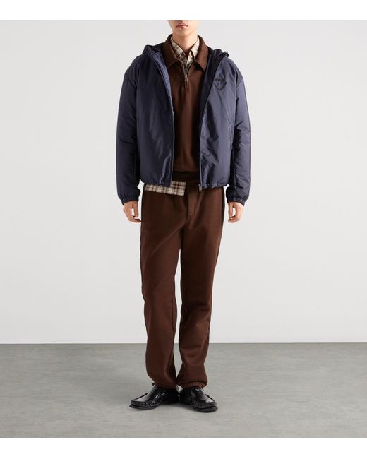 Prada Blue Coats for men