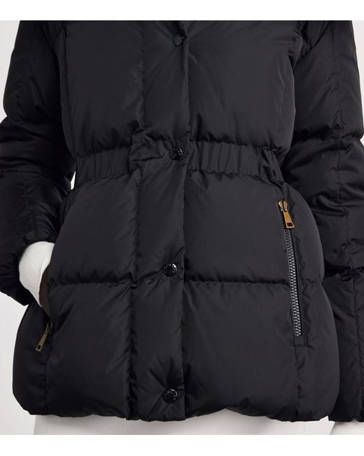 Moncler Black Down Quilted Agneux Jacket