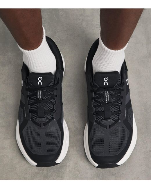 On Shoes Black Cloudrunner 2 Trainers for men
