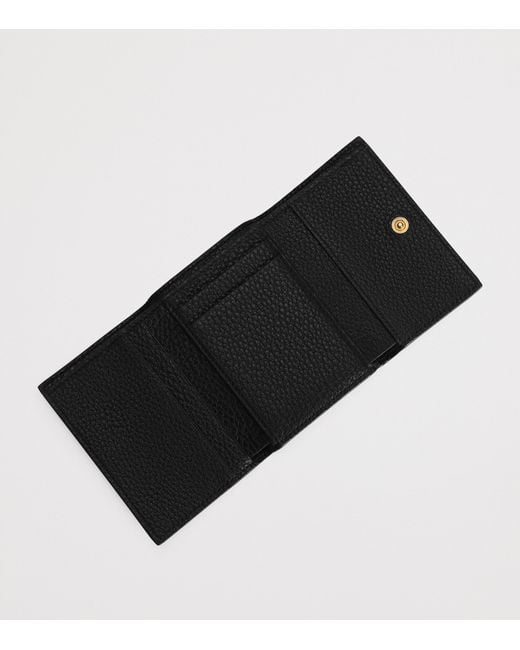 Dolce & Gabbana Black Leather Logo Wallet