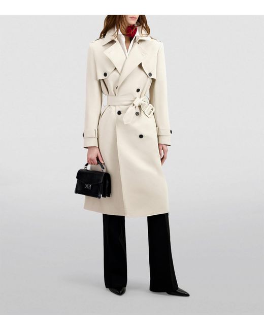 The Kooples Natural Belted Trench Coat