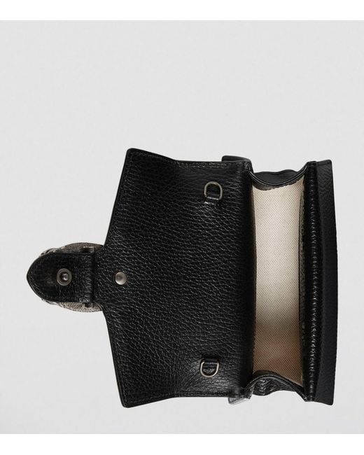 Gucci Black Small Dionysus Top-handle Bag