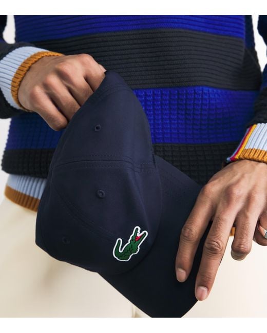 Lacoste Blue X Novak Djokovic Logo Cap for men