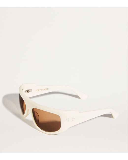 Port Tanger Natural Rectangular Fayaz Sunglasses