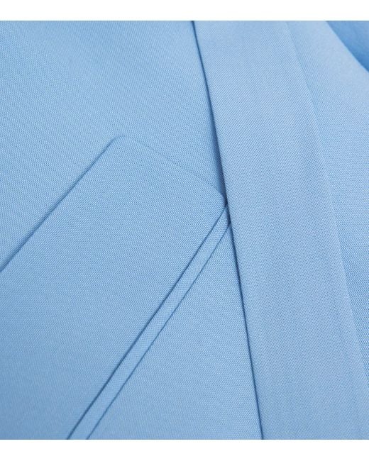 Camilla & Marc Blue Wool Atlantis Blazer Vest