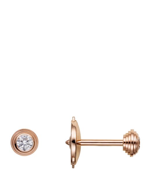Cartier White And Diamond D'Amour Earrings