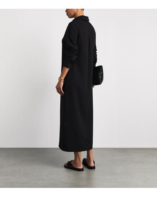 Almada Label Black Nile Shirt Dress