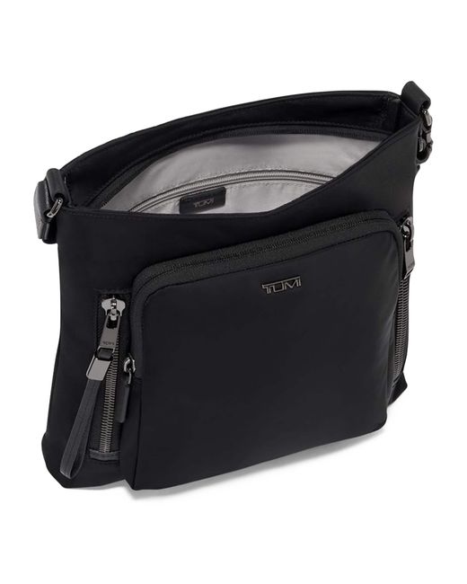 Tumi Black Nylon Voyageur Tyler Cross-Body Bag