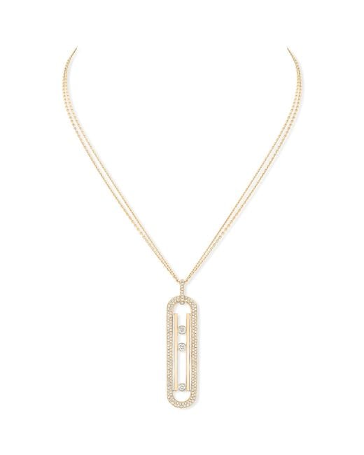 Messika Metallic Move 10Th Birthday And Diamond Necklace